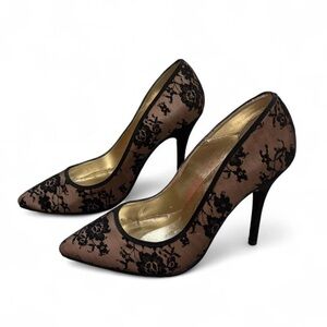 Caparros lace pumps high heel shoes